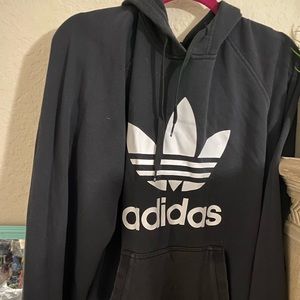 Adidas black hoodie - unisex